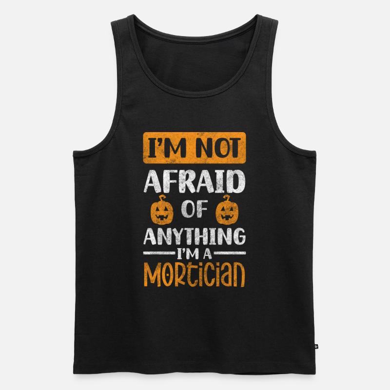 Bestattung Beruf Sarg - Männer Premium Bio Tank Top - Schwarz