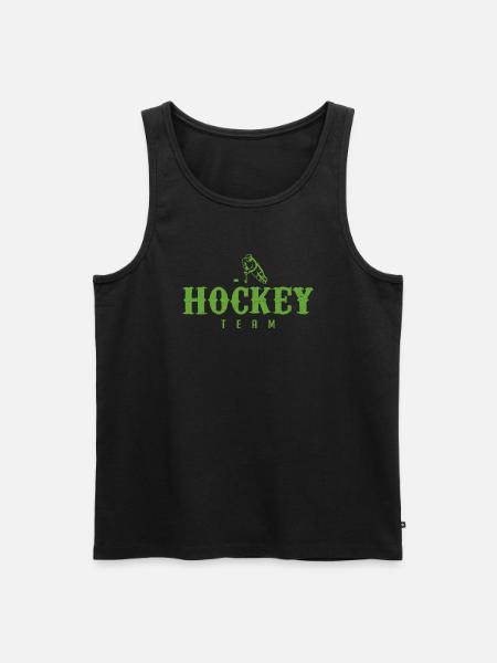hockey Team | Hockey team - Men's Premium Organic Tank Top - black