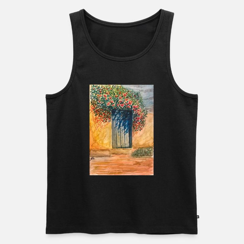 Summertime - Männer Premium Bio Tank Top - Schwarz