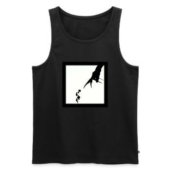 Nightmare on Elm Street - Männer Premium Bio Tank Top - Schwarz - Vorne - Michal (187cm)