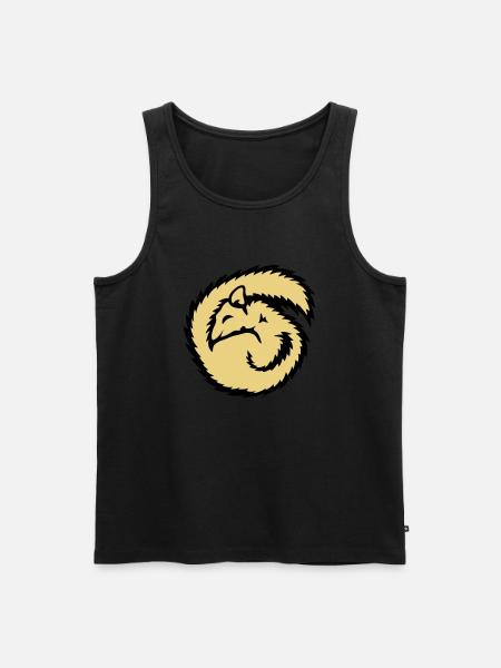 loir animal sleep sleep hibernation - Men's Premium Organic Tank Top - black