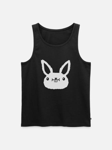 Dear kawaii Face - Men's Premium Organic Tank Top - black