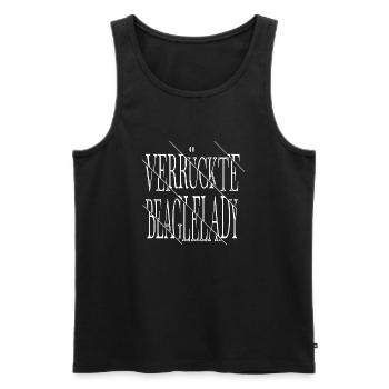 welpe lieblingshund hundefreund boxer geburtstag - Männer Premium Bio Tank Top - Schwarz - Vorne - Michal (187cm)