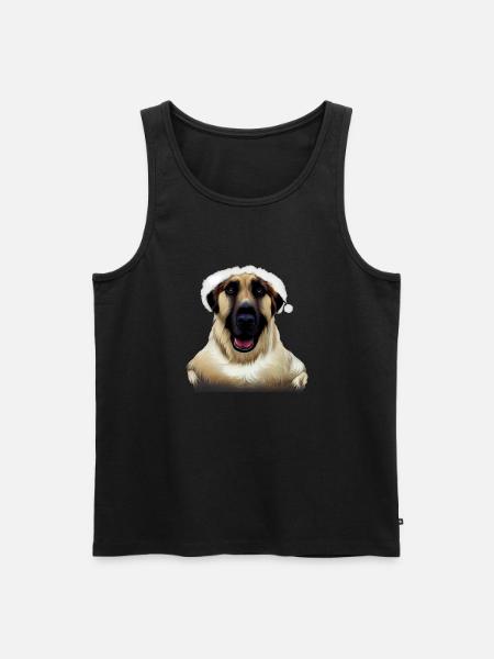 Kangal Dog - Kangal Christmas - Men's Premium Organic Tank Top - black