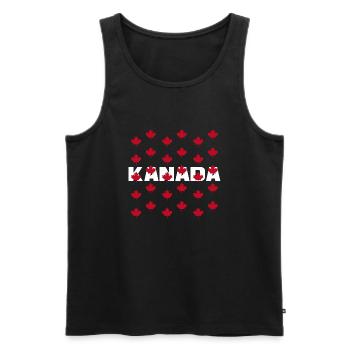 kanada - Männer Premium Bio Tank Top - Schwarz - Vorne - Michal (187cm)