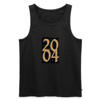 Millésime 2004 - Débardeur bio Premium Homme - noir - Devant - Michal (187cm)