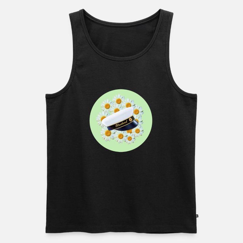 Abschlussfeier 2024 Abiturfeier - Männer Premium Bio Tank Top - Schwarz
