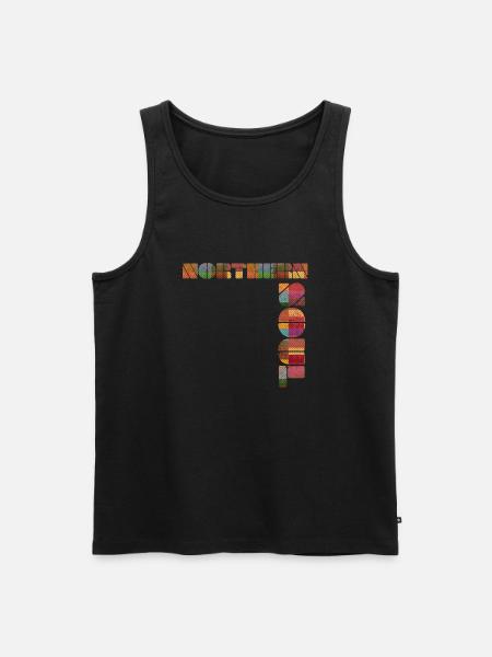 Northern Soul - Men's Premium Organic Tank Top - black