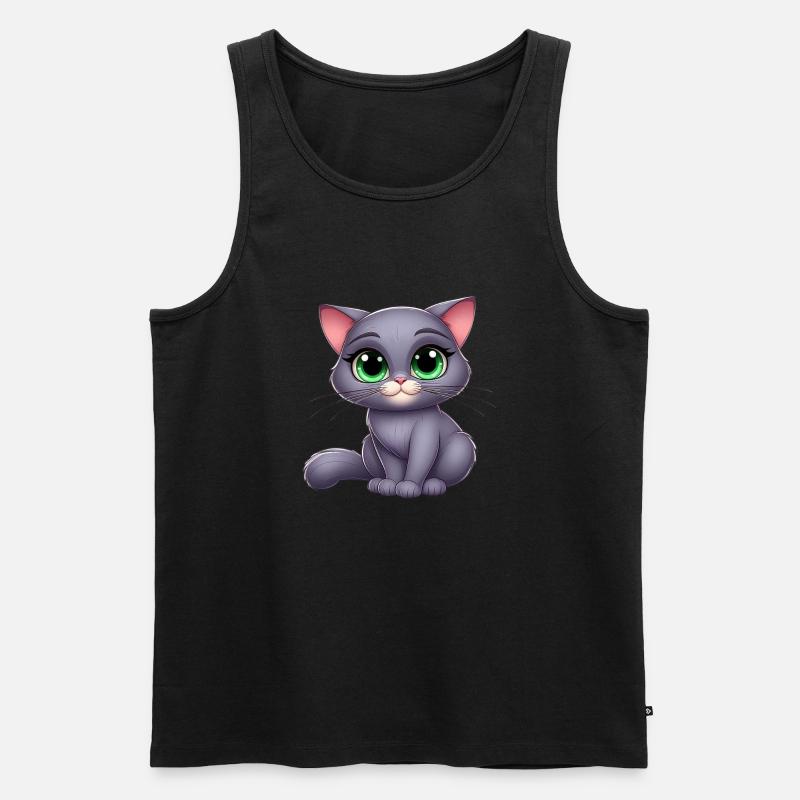 Kartäuser 17 - Männer Premium Bio Tank Top - Schwarz