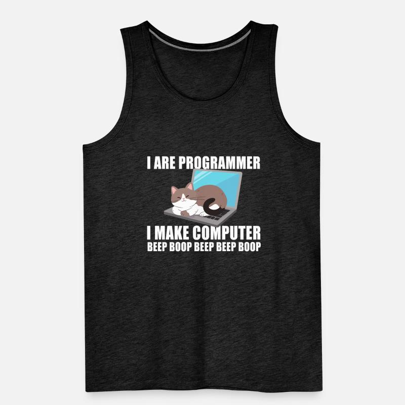 I are programmer Men's Premium Organic Tank Top