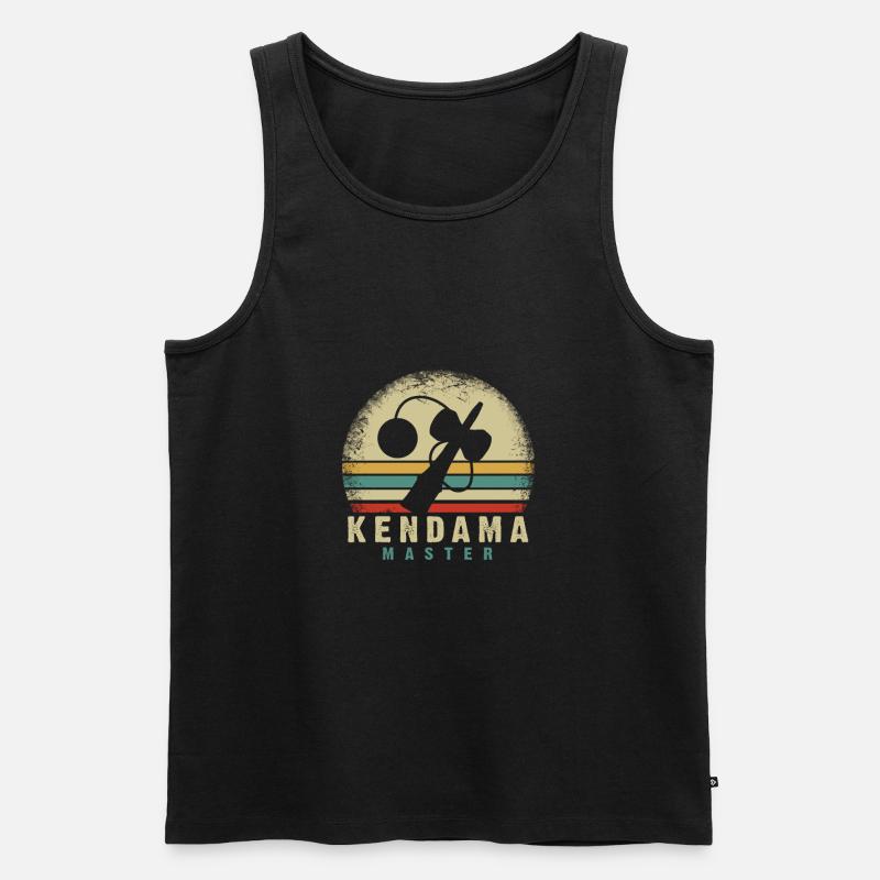 Kendama Master - Men's Premium Organic Tank Top - black