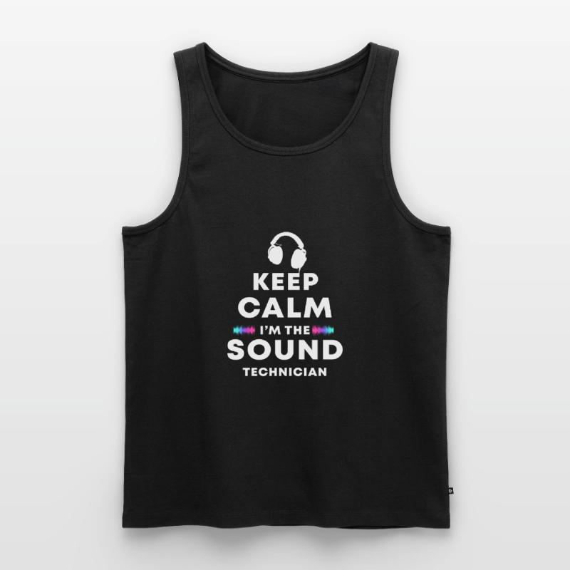 Tontechniker Männer Premium Bio Tank Top