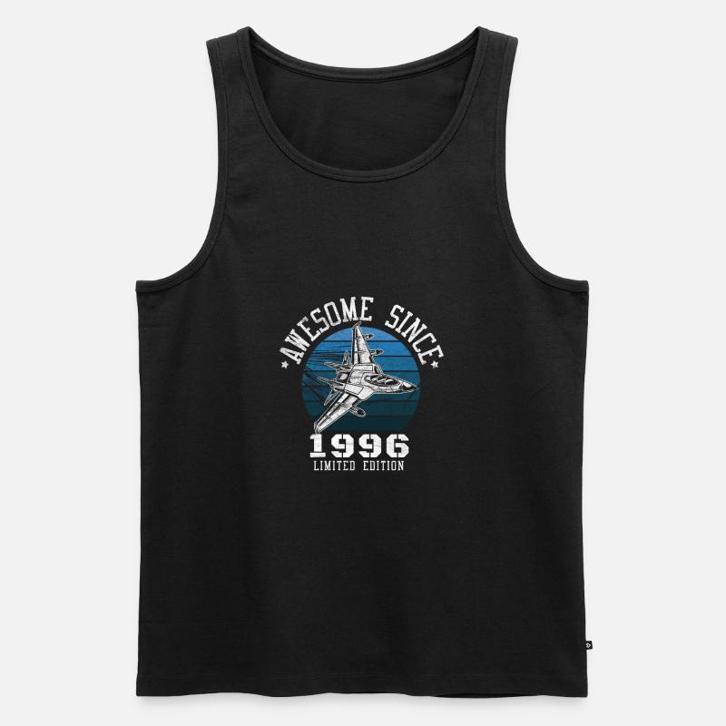Awesome Since 1996 - Männer Premium Bio Tank Top - Schwarz