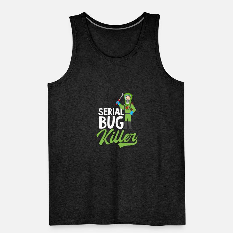 Bug Exterminator Serial Bug Killer Men's Premium Organic Tank Top