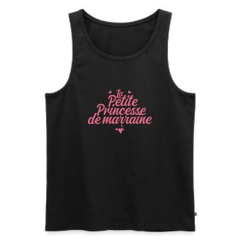 Princesse De Marraine - Débardeur bio Premium Homme - noir - Devant - Michal (187cm)