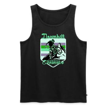 Unbenanntes Projekt 53 - Men's Premium Organic Tank Top - black - Front - AI Model Male 178 light (178cm)