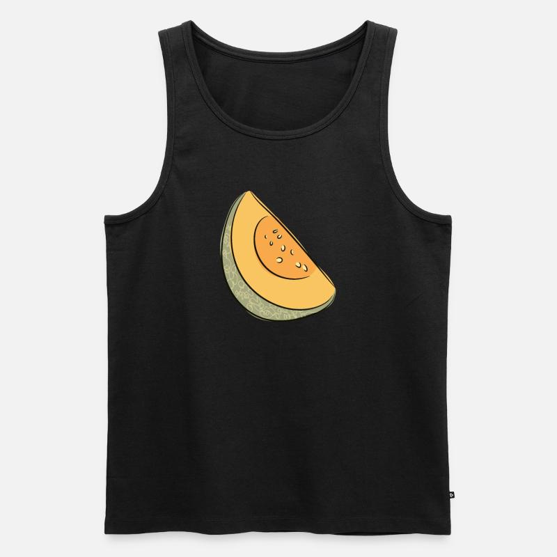 Melon d’été pastèque Pastèque - Débardeur bio Premium Homme - noir