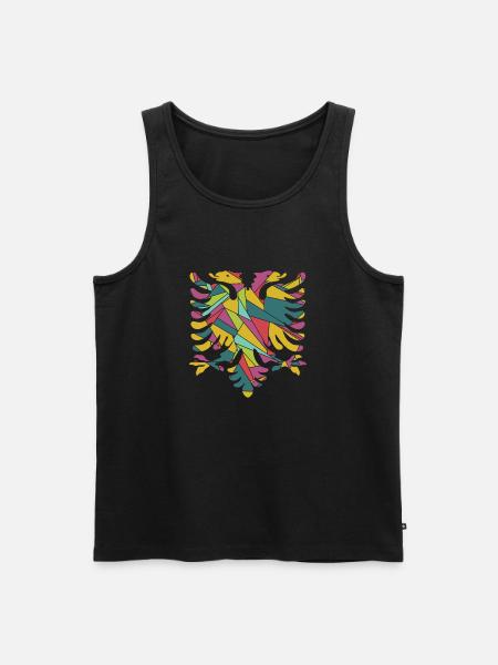 Albania - Men's Premium Organic Tank Top - black