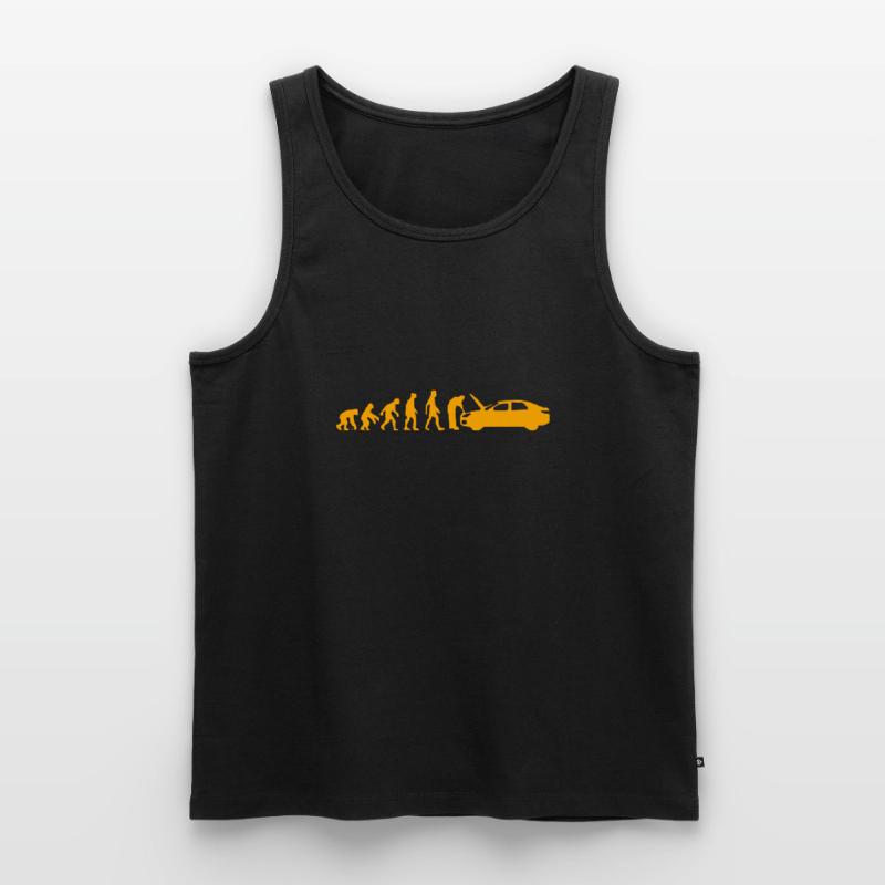 Mechanic evolution development work screwdriver Men's Premium Organic Tank Top