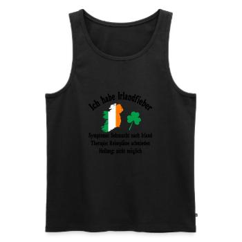 Irland - reisen - Urlaub Geschenk - Männer Premium Bio Tank Top - Schwarz - Vorne - Michal (187cm)