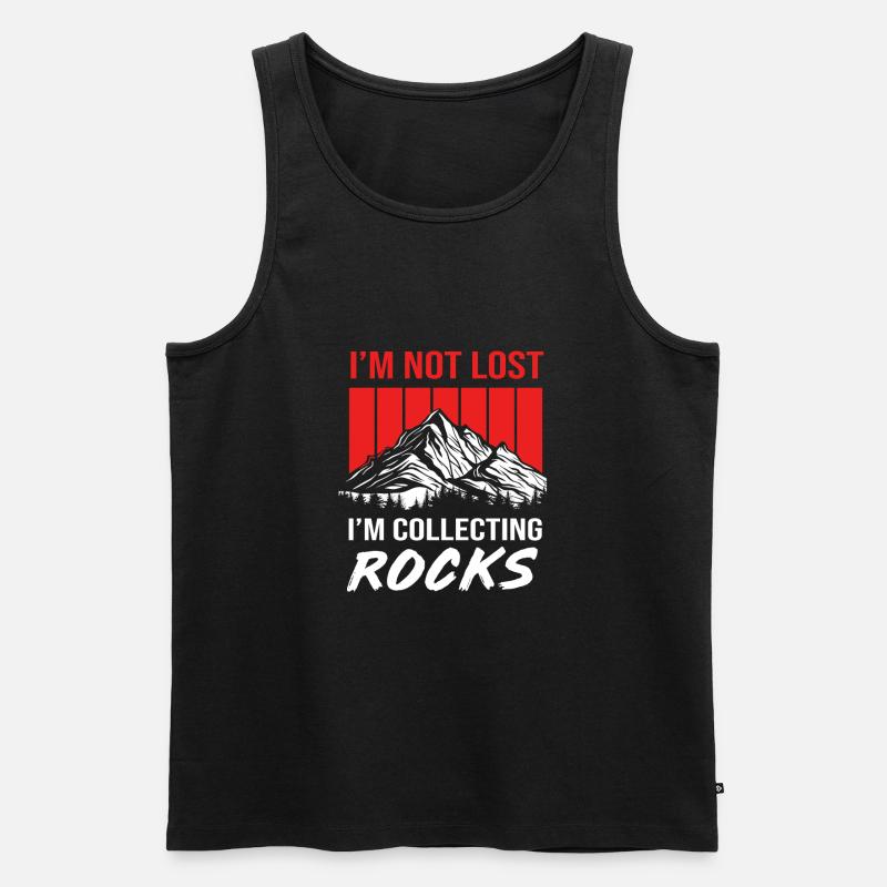 Geologe - Männer Premium Bio Tank Top - Schwarz