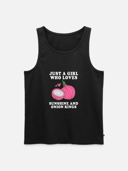 onion - Men's Premium Organic Tank Top - black