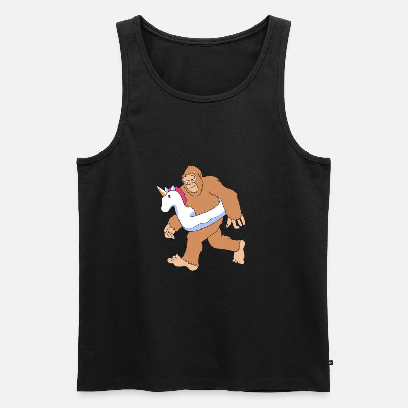 Pool Party - Männer Premium Bio Tank Top - Schwarz