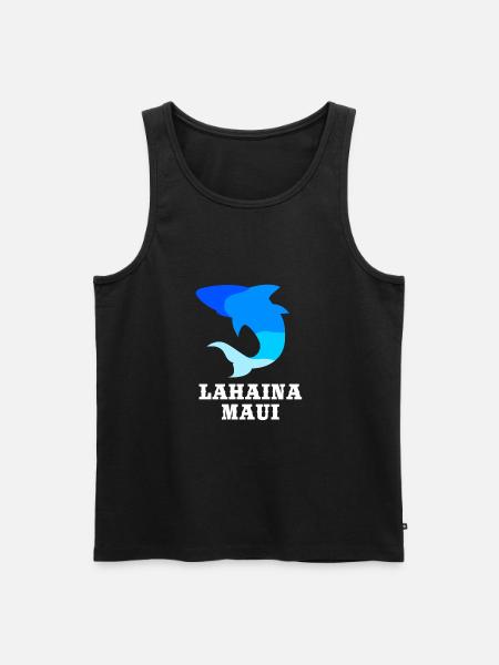 Maui Hawaii Hawaiian - Men's Premium Organic Tank Top - black