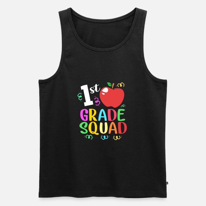 Erstklässler - Männer Premium Bio Tank Top - Schwarz