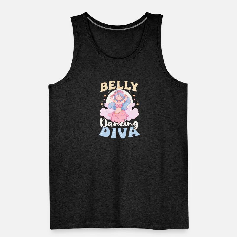 Belly Dancing Belly Dancing Diva Men's Premium Organic Tank Top