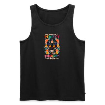 Cinco De Mayo n’est pas seulement parfait mexicain - Débardeur bio Premium Homme - noir - Devant - AI Model Male 178 light (178cm)