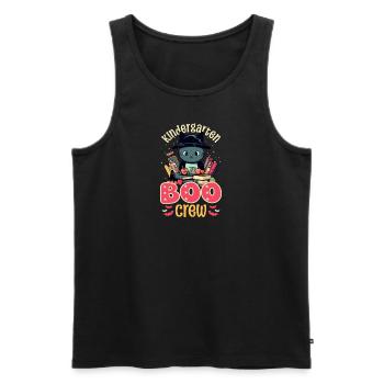 Kindergärtnerin Kindergarten Boo Crew - Männer Premium Bio Tank Top - Schwarz - Vorne - Michal (187cm)
