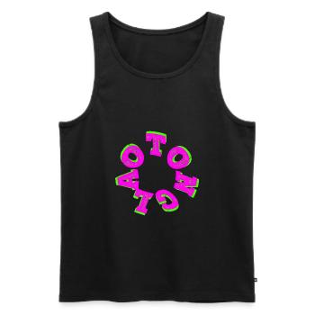 Laotong - chinesisch Sprache China Asien - Männer Premium Bio Tank Top - Schwarz - Vorne - AI Model Male 178 light (178cm)
