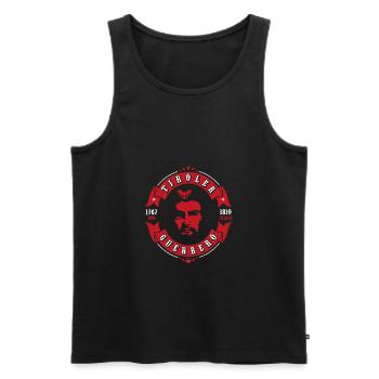 Tiroler Guerrero Andreas Hofer - Männer Premium Bio Tank Top - Schwarz - Vorne - AI Model Male 178 light (178cm)