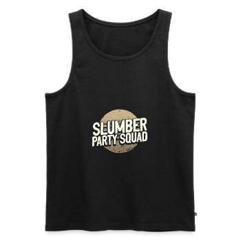 Sleepover Gifts Girl's Slumber Party Squad Gift - Men's Premium Organic Tank Top - black - Front - Michal (187cm)
