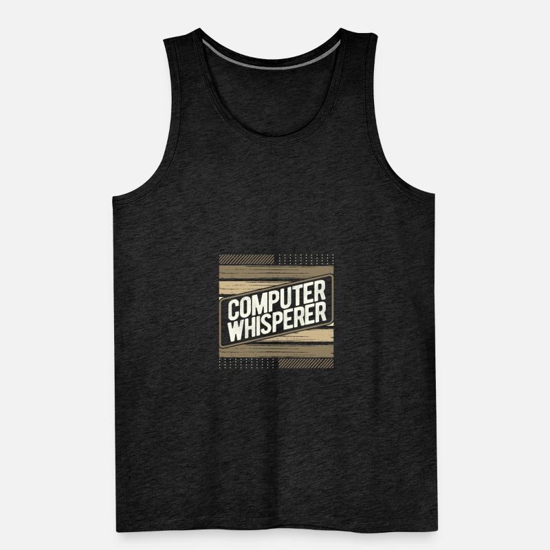 Computerflüsterer Geschenkcomputer Geschenkcomputer Männer Premium Bio Tank Top