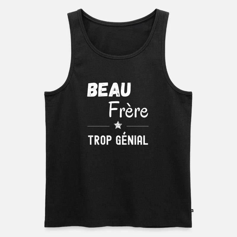 Schwager - Männer Premium Bio Tank Top - Schwarz