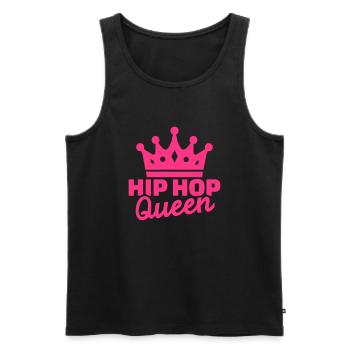 Hip Hop - Männer Premium Bio Tank Top - Schwarz - Vorne - Michal (187cm)