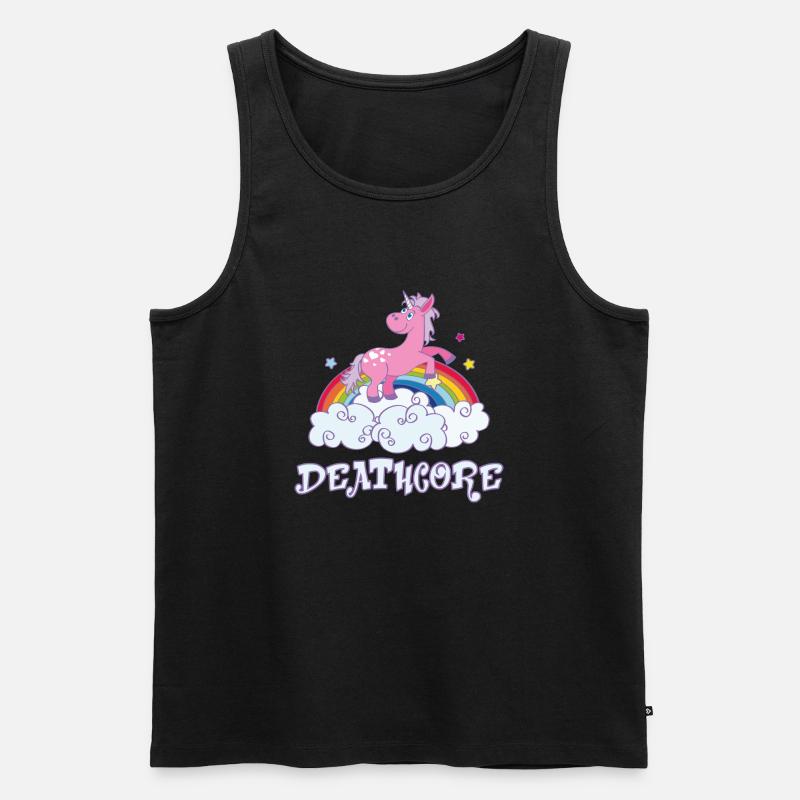 deathcore - Männer Premium Bio Tank Top - Schwarz