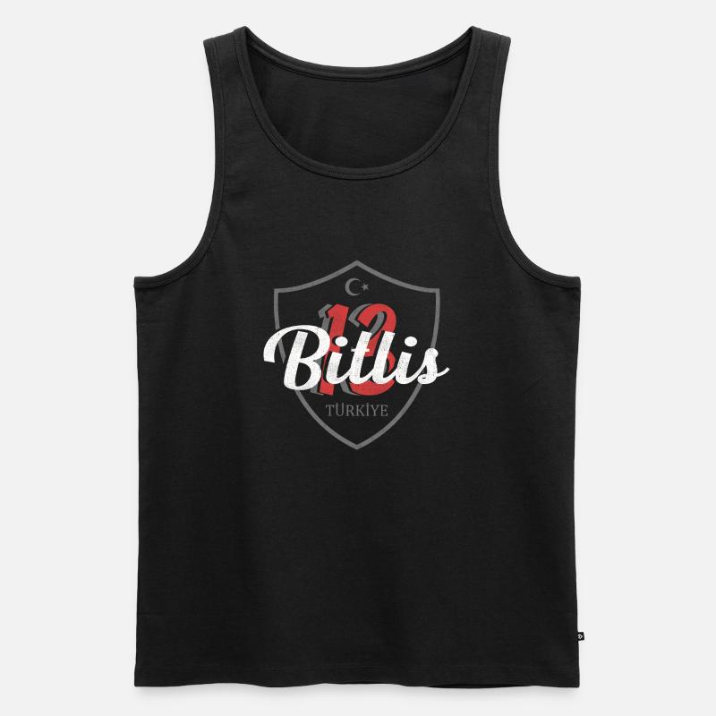 Bitlis - Männer Premium Bio Tank Top - Schwarz