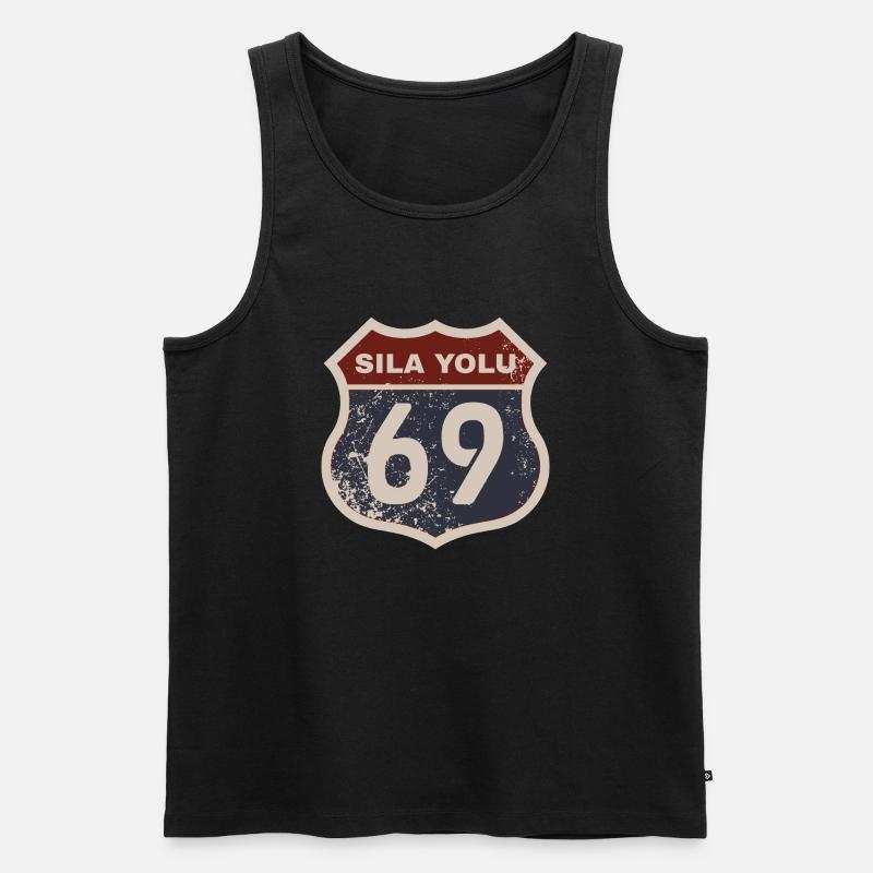 Bayburt - Männer Premium Bio Tank Top - Schwarz