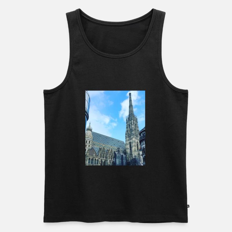 Stephansdom Wien - Männer Premium Bio Tank Top - undefined