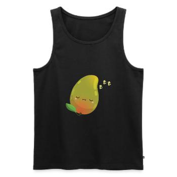Frucht Fruchtig Geschenk - Männer Premium Bio Tank Top - Schwarz - Vorne - AI Model Male 178 light (178cm)