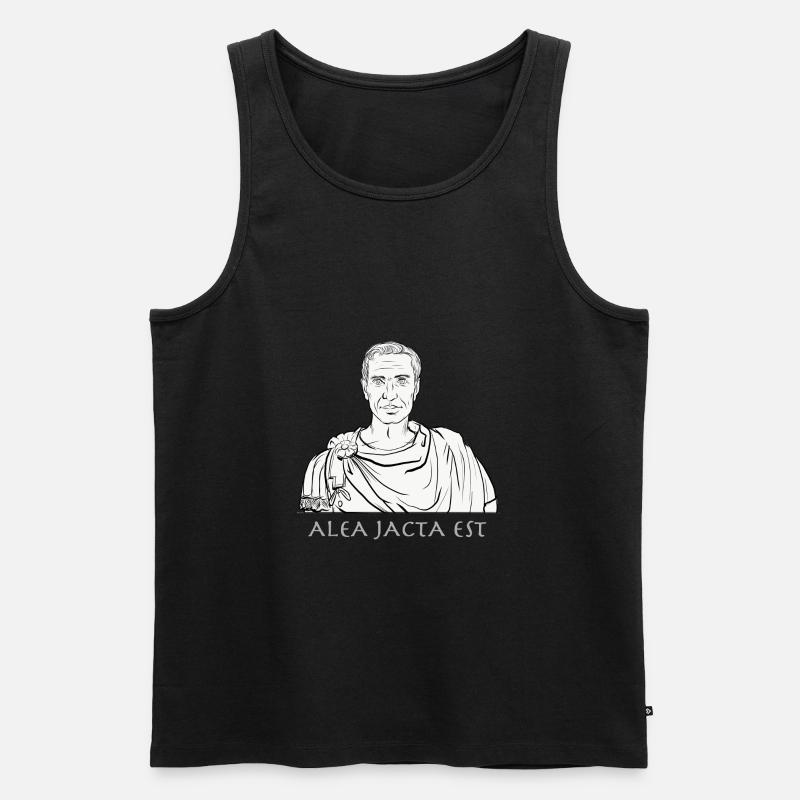 sw julius caesar - Débardeur bio Premium Homme - noir