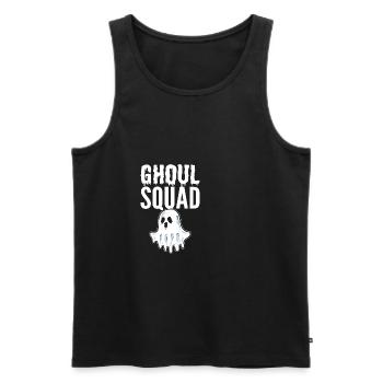 Ghoul Squad Partygänger Gift - Männer Premium Bio Tank Top - Schwarz - Vorne - Michal (187cm)