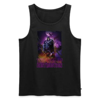 Masters Of The Universe Revelation Skeletor - Débardeur bio Premium Homme - noir - Devant - Michal (187cm)