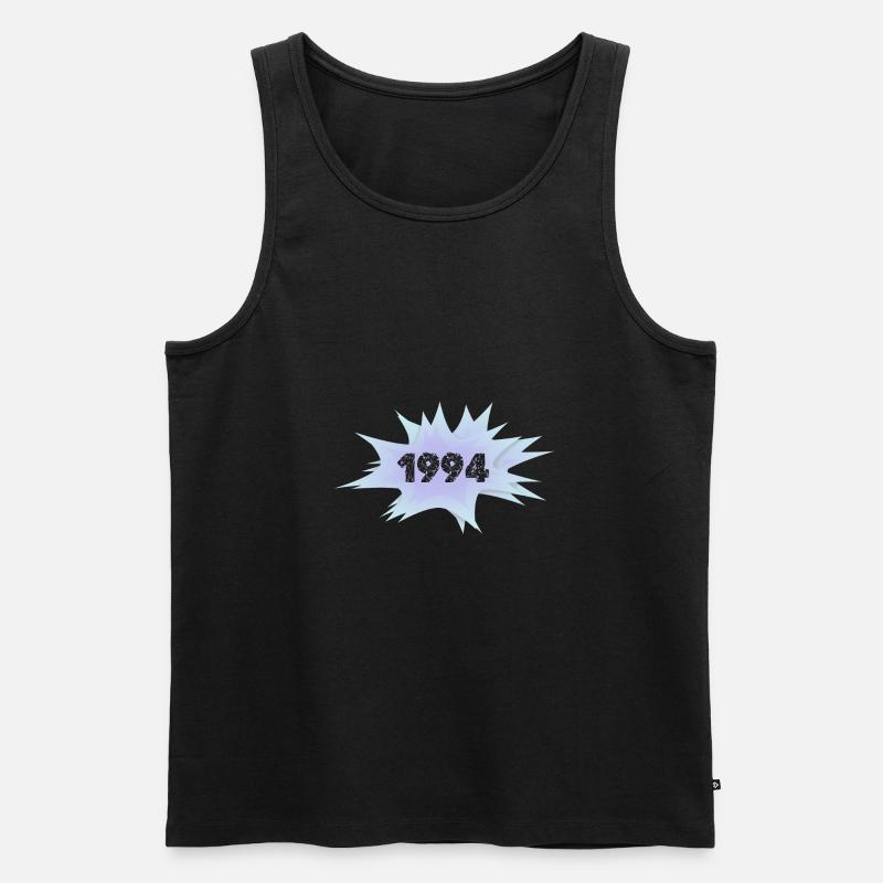 Witzig 1994 - Männer Premium Bio Tank Top - Schwarz