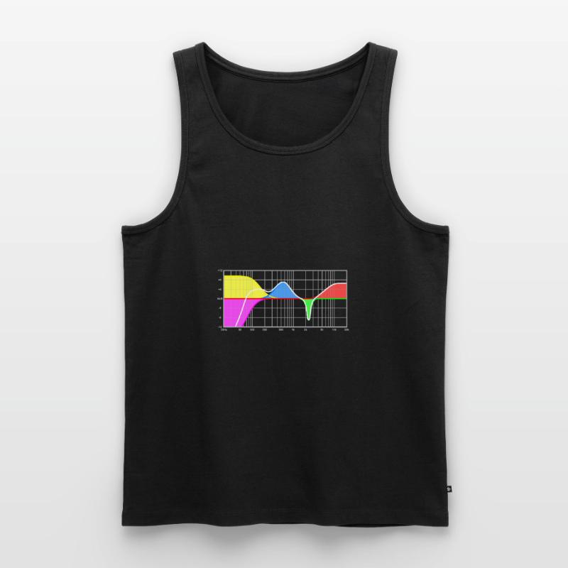 Parametric equalizer - sound engineering Men's Premium Organic Tank Top