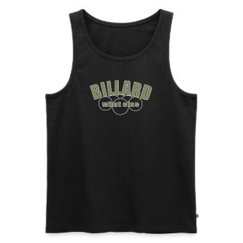 Poolbillard, 9ball, Billard, 8Ball - Männer Premium Bio Tank Top - Schwarz - Vorne - Michal (187cm)