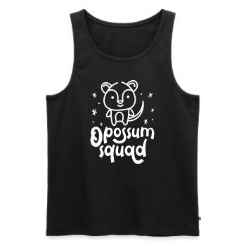 Opossum Squad Rodent Cute Team Opossum Animal - Débardeur bio Premium Homme - noir - Devant - Michal (187cm)